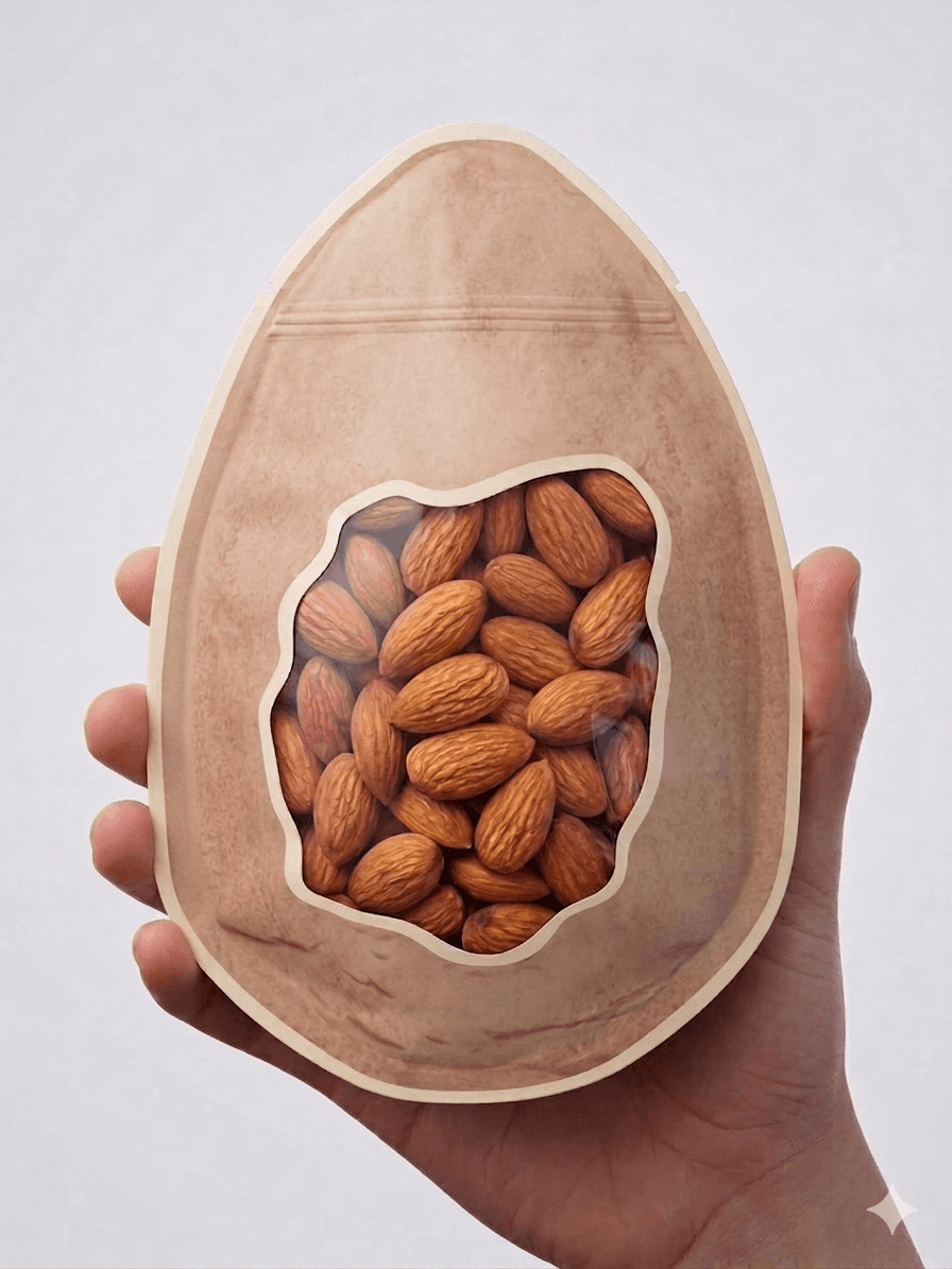 H.Q. almond packet