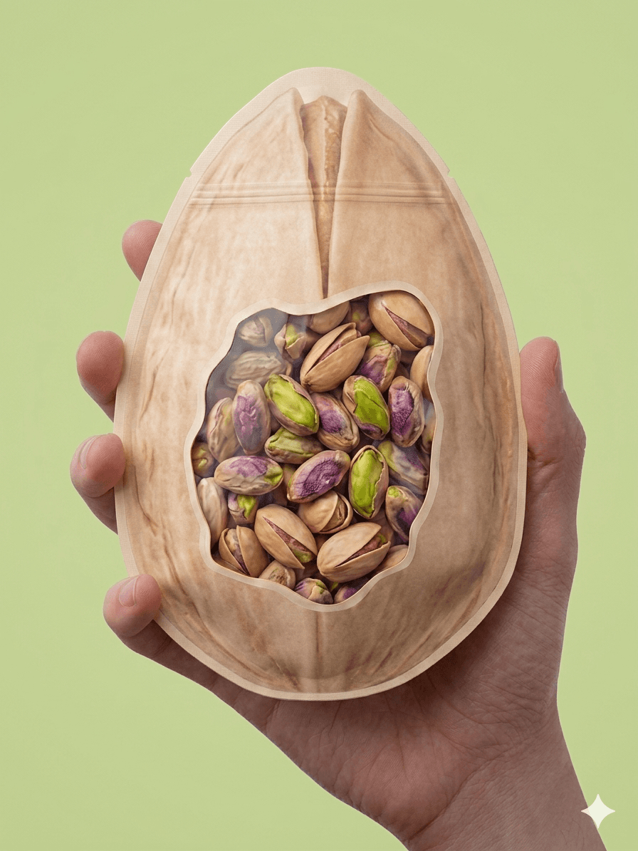 H.Q. pistachio mix packet