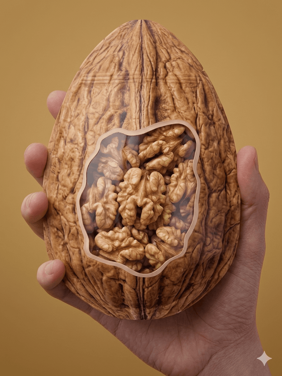 H.Q. walnut packet